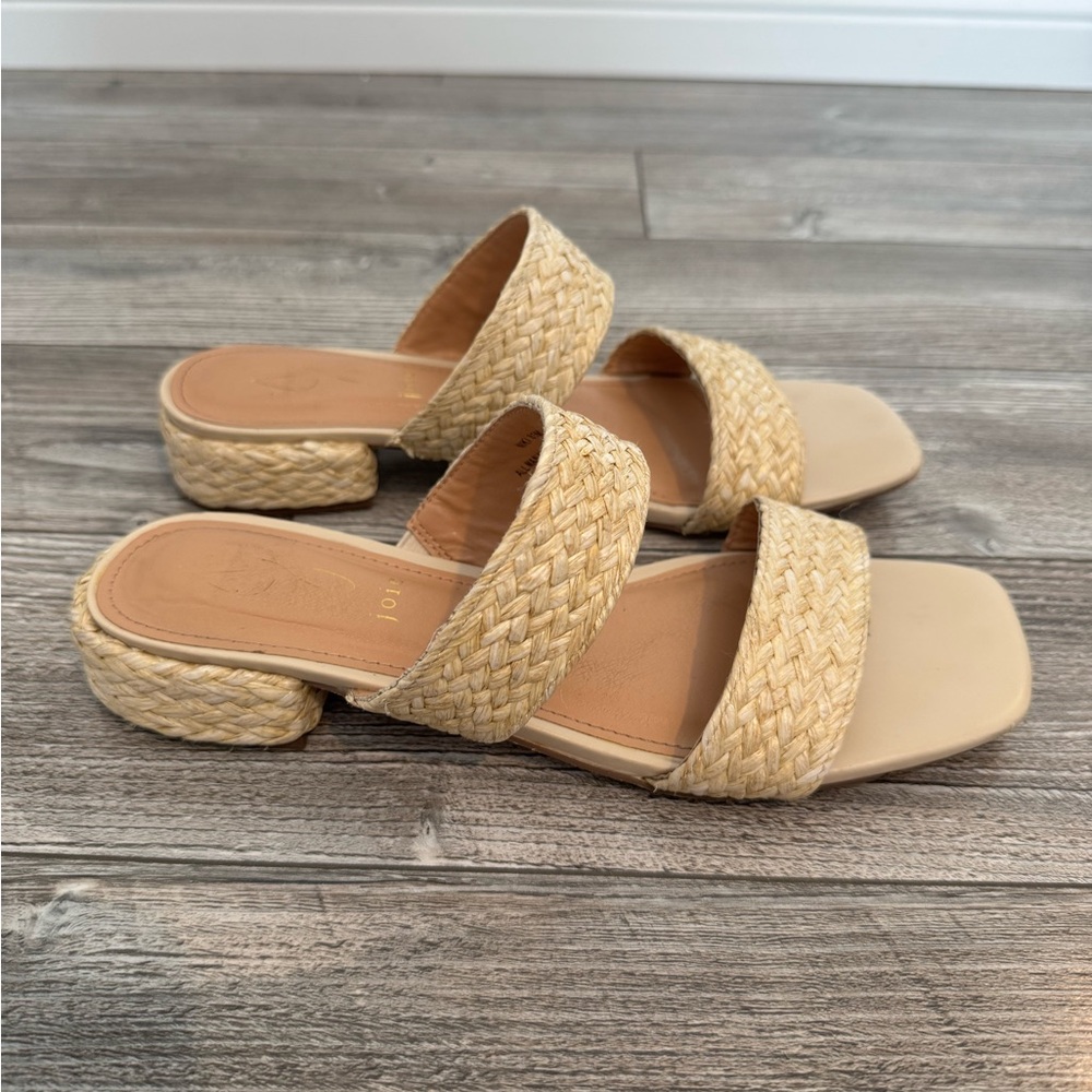 Joie Tan Woven Sandals